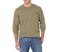 Dickies T-Shirt de Travail à Manches Longues et col Rond pour Homme, Vert Militaire chiné, L