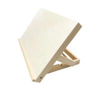 Dickly Chevalet de Table Réglable en Bois, Chevalet de Peinture, Support à Dessin Léger, Planche à Dessin Réglable Angle Variable, Planche à Croquis Pliable pour Étudiants en Art, Artistes, Peintres