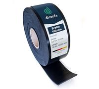 diconfa Bande de Caoutchouc AUTOCollante 100mm 10cm de Large - ÉPAISSEUR 0,5mm à 10mm Longueur 0,05 à 10m - 4200mm 420cm de Long, 4mm épais - Tapis en Caoutchouc au mètre Fortement adhésif