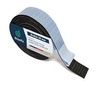 diconfa Bande de Caoutchouc AUTOCOLLANTE 30mm 3cm de Large - ÉPAISSEUR 0,5mm à 10mm Longueur 0,05 à 10m ==> 1000mm 100cm de Long, 1mm épais - Tapis en Caoutchouc au mètre Fortement adhésif
