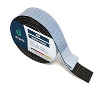 diconfa Bande de Caoutchouc AUTOCOLLANTE 40mm 4cm de Large - ÉPAISSEUR 0,5mm à 10mm Longueur 0,05 à 10m ==> 2750mm 275cm de Long, 4mm épais - Tapis en Caoutchouc au mètre Fortement adhésif