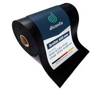 diconfa Bande de Caoutchouc Largeur 600mm 60 cm - ÉPAISSEUR 1 à 10 mm - Longueur 0,05 à 10 m ==> 1700 mm (170 cm) de Long, 6 mm d'épaisseur - Tapis en Caoutchouc Vendu au mètre antidérapant