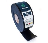 diconfa Bande de Caoutchouc Largeur 70mm 7 cm - ÉPAISSEUR 0,5 à 10 mm - Longueur 0,05 à 10 m - 1050 mm 105 cm de Long, 1 mm d'épaisseur - Tapis en Caoutchouc Vendu au mètre antidérapant