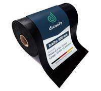 diconfa Bande de Caoutchouc Largeur 800mm 80 cm - ÉPAISSEUR 1 à 10 mm - Longueur 0,05 à 10 m ==> 6000 mm (600 cm) de Long, 6 mm d'épaisseur - Tapis en Caoutchouc Vendu au mètre antidérapant
