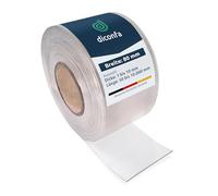 diconfa Bande de PVC Transparent 80 mm 8 cm de Large - 0,05 à 10m de Long - 1 à 5mm d'épaisseur ==> 80 x 1300 x 2mm (8 x 130cm) - Bande de Caoutchouc PVC Souple Rideau de Bandes au mètre