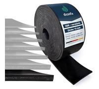 diconfa Bande en Caoutchouc avec Insert renforcé ÉPAISSEUR 10mm Largeur de 20 mm à 1400 mm - Longueur de 0,05 m à 10 m - SÉLECTION : 200 mm x 3000 mm x 10 mm -Universel Robuste résistant SBR