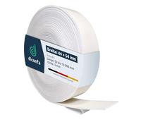 diconfa FENÊTRE DE TOIT Joint mousse blanc pour clapet d'aération compatible avec VELUX - largeur 44mm, 54mm - longueur 0,05m à 10m - SÉLECTION 54mm x 1300mm - autocollant fenêtre bois plastique