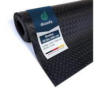 diconfa Tapis en Caoutchouc diamanté Damier épaisseur 3mm - Largeur 0,05m à 2m - Longueur 0,05m à 10m - Choix 1900mm (190cm) x 3000mm (300cm) - Polyvalent Robuste antidérapant Vendu au mètre