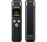 Dictaphone 128 Go avec reconnaissance vocale,1536 kbps avec lecteur MP3,qualité sonore HD,réduction du bruit,enregistreur vocal pour conférence,réunion.[V345]