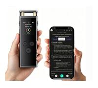 Dictaphone 64 GB Enregistreur vocal Numérique IA, R7,transcription & résumé dans 102 langues, multilingue，contrôle par application