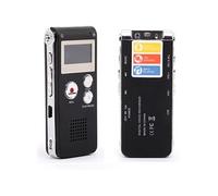 Dictaphone enregistreur Vocal Numérique pour Conférence, Cours 8 go noir gris AQ0217 vendos85 Noir G