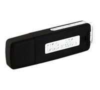 Dictaphone - MP power - Enregistreur vocal numérique - 8 Go - Enregistrement de qualité sonore - Noir