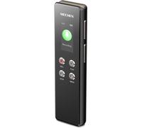 Dictaphone numérique 128 Go,Enregistrement en Une Touche,Commande vocale,enregistreur Vocal Portable,1536 kbps,avec Microphone,USB C,pour interviews,Classes,réunions (V01).[V6]