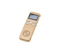 Dictaphone Portable Avec Ecran OLED 8GB Enregistreur Vocal Longue Durée Or