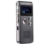 Dictaphone Professionnel USB 8GB Avec Enregistreur Vocal, Lecteur MP3 WAV et Fonction VAR ROM 32 Go Gris YONIS G