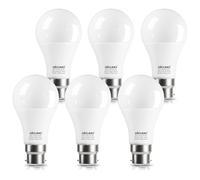 DiCUNO Ampoule LED Baïonnette B22, 15W Équivalent 100W halogène, Blanc froid 5000K, 1350lm, CRI 90, Non-dimmable, Faisceau 220°, Ampoules Mates A60 pour salon chambre cuisine, Lot de 6
