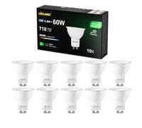 DiCUNO Ampoule LED GU10, 4.5W Équiv. 60W, 5000K, 710lm Lot de 10