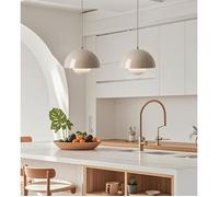 Diday 2x Lustre Suspension Moderne,Lampe Luminaire Simplicité Abat-jour Design Bourgeons Fleurs E27 Plafonnier pour Salon Chambre