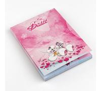 Diddl - Bloc-Notes Parfumé A6, Rose, Diddlina, Senteur Pastèque, Papeterie Vintage, Collection MID