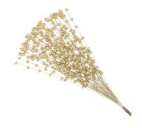 Didiseaon 1 Ensemble De Poudre De Fleurs De Baies Paillettes Décoratives Tige De Pin Tige De Baies Baies De Houx Branches d'arbre Artificielles Décorations d'arbre De Noël