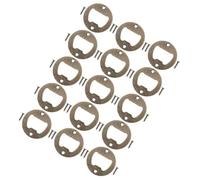 Didiseaon 15 Pièces Kit de Accessoires pour Ouvre-bouteilles DIY Inserts Robustes avec Vis pour Bière et Vin Outil Pratique pour Cuisine et Camping