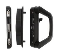 Didiseaon 1ensemble Serrure à Clé pour Porte Coulissante Extérieure Verrou pour Baie Vitrée Patio Cuisine Salle de Bain Chambre avec Pêne et Poignée Montage Unilatéral pour Portes Po Po