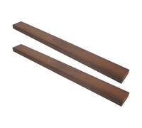 Didiseaon 2 Pièces Bois Traité Baguette de Bois 20x50x500mm, Couleur Café, Rectangulaire, Résistant la Pourriture, pour Murs de Soutènement en Pente et Pierre, Bricolage Extérieur