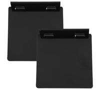 Didiseaon 2 Pièces Boîtier D'interrupteur Ultra-fin en Ps Noir Plaques de Protection Auto-adhésives, Protecteur D'interrupteur D'alimentation pour Panneau Central, pour Camping