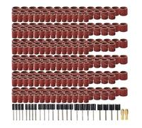 Didiseaon Anneaux de Sable et Oxyde D'aluminium Kit de 458 Pièces Aluminium Grain Solide et Design pour Meuleuse Électrique pour Métal Non Ferreux et Aluminium pour Métal Non Ferreux