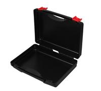 Didiseaon Boîte à Outils Portable et Poignée Confortable avec Intérieur Spacieux en Plastique Résistante aux Chocs pour Entretien Automobile et Usage Extérieur