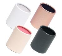 Didiseaon Boîtes Décoratives en Carton pour Fête des Mères Boîtes à Bouquets de Fleurs Rondes en Papier Emballage de Fleurs Créatif et Cylindre Lot de 4pcs pour Boutique