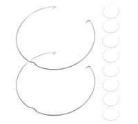 Didiseaon Clips à Ressort pour Spot LED Fixation, Lot de 10 pour Installation Plafonnier et Downlight, Accessoires Éclairage pour Usage Intérieur