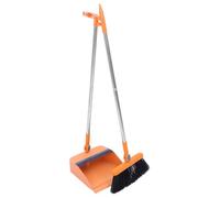 Didiseaon Ensemble balai et pelle pliables, sur pied, avec poignée | Ensemble pelle et balayette sur pied pour la maison, idéal pour les petits espaces, pour le balayage quotidien, le nettoyage