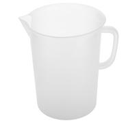 Didiseaon Gobelet Doseur en Plastique Tasse à Mesurer L'huile 5000ml Pp Ergonomique pour Huile Moteur et Carburant, Réparation Automobile et Usinage Mécanique