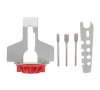 Didiseaon Kit D'affûtage Électrique pour Tronçonneuse Meule en Métal et Guide d'angle, Facile à Contrôler, Réduit Les Vibrations pour Usage Solide et Entretien de Chaîne Manuelle