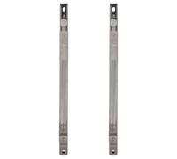 Didiseaon Lot de 2 limiteurs de vitesse de remplacement pour fenêtres | Compas de friction en acier inoxydable, rainure de 13,5 mm, angle de 135°, quincaillerie pour fenêtres à battants et à