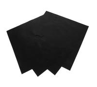 Didiseaon Lot De 4 Protège-brûleurs Pour Cuisinière à Gaz 27 Cm En Matériau Résistant à La Chaleur, Revêtements Antiadhésifs Lavables, Protection Domestique Pour Usage Quotidien Cuisine