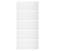 Didiseaon Lot de 5 bandes de silicone antidérapantes transparentes, | Bande adhésive antidérapante transparente, surface non abrasive, facile à décoller et à coller pour une adhérence