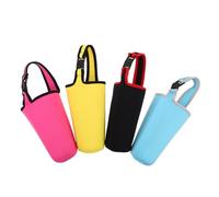 Didiseaon Manchon de Tasse réutilisable avec Sangle 30 Oz en néoprène, 4 pièces, Pochette protectrice Portable, pour Gym et Outdoor
