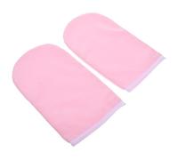 Didiseaon Mitaines Chauffantes Ajustement Sécurisé en Coton et Velours Femme et Conservation Chaleur pour Spa Cire de Paraffine pour Soins Mains Chauds