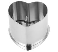 Didiseaon Moule à Boulettes de Riz DIY Multifonction 1 Set en Acier Inoxydable Formes Cœur, Triangle et Carré pour Célébrations et Goûters