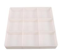 Didiseaon Organisateur Tiroir Ajustable pour Maquillage Diviseur Modulable Compartiments Extensible pour Dressing Rangement Parfums et Cosmétiques Boîte de Bureau Compacte et Résistante PP