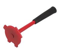 Didiseaon Ouvre-seau de Fût en Acier Portable Poignée en Caoutchouc ompacte pour Barils en Fer et Plastique, Usage Industriel et Domestique Fiable et Pratique