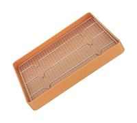 Didiseaon Panier de Vidange Compact en Acier Inoxydable et Abs Cuisine Quotidienne, Gain de Place, pour Aliments Frits et Fruits, Couleur Kaki