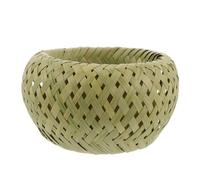 Didiseaon Panier Tressé pour Stockage de Légumes et Snacks Style Nid Double Couche en Bambou Design Ouvert, pour Fêtes et Pique-