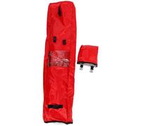 Didiseaon Paquet en Tissu Oxford de Rangement Rouge pour Papier Présent de | Fermeture Zippée, Résistant aux Déchirures, Poignée Amovible, Se Glisse Lit ou Près du Meuble