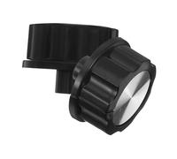 Didiseaon Perilla de Remplacement 2 Pcs en Abs Noir, Bouton Minuterie D'autocuiseur et Interrupteur de Minuterie du Four pour Airfryer Cuisine