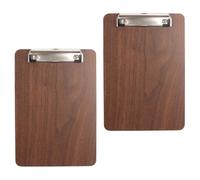 Didiseaon Porte-menu en Bois 2pcs Pince Pratique, Facile à Utiliser et Portable, pour Salle à Manger et Autres Lieux