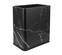Didiseaon Poubelle Étroite Design Moderne et Solide Structure Double Couche en Plastique 12l pour Espaces Restreints L'évier ou Salle de Bain