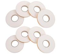 Didiseaon Ruban Ourleur Non Tissé Thermocollant Blanc 400m Adhésif Puissant pour Vêtements et Appliques, Entoilage Simple Face pour Couture et Travaux Manuels